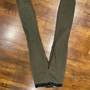 Olive pants